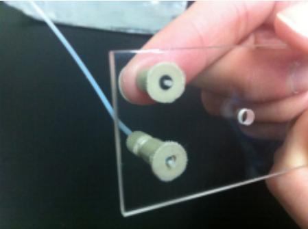 微流控玻璃芯片導管接頭配件圖 微流控玻璃芯片導管接頭配件圖